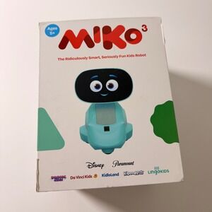 Miko 3 AI Robot for Kids Pixie Blue Smart Interactive Learning Toy Ages 5+